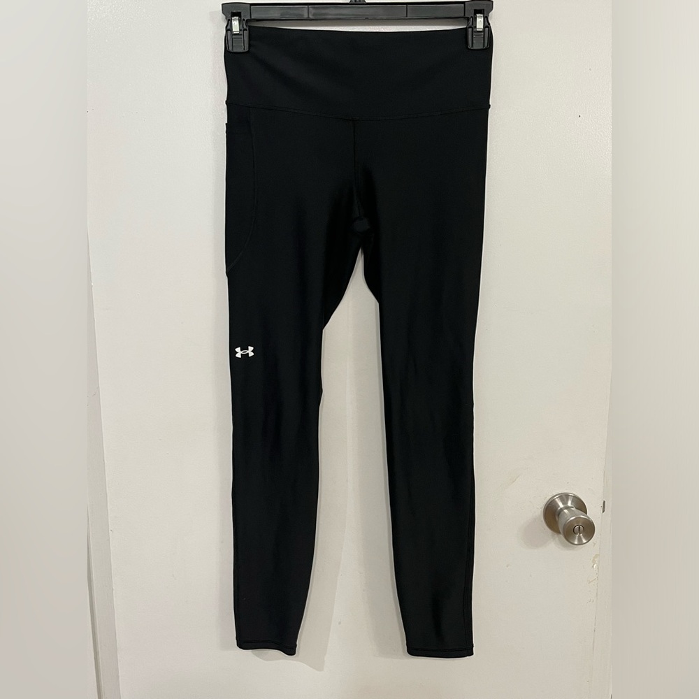 Under Armour Black Compression Leggings, size medium